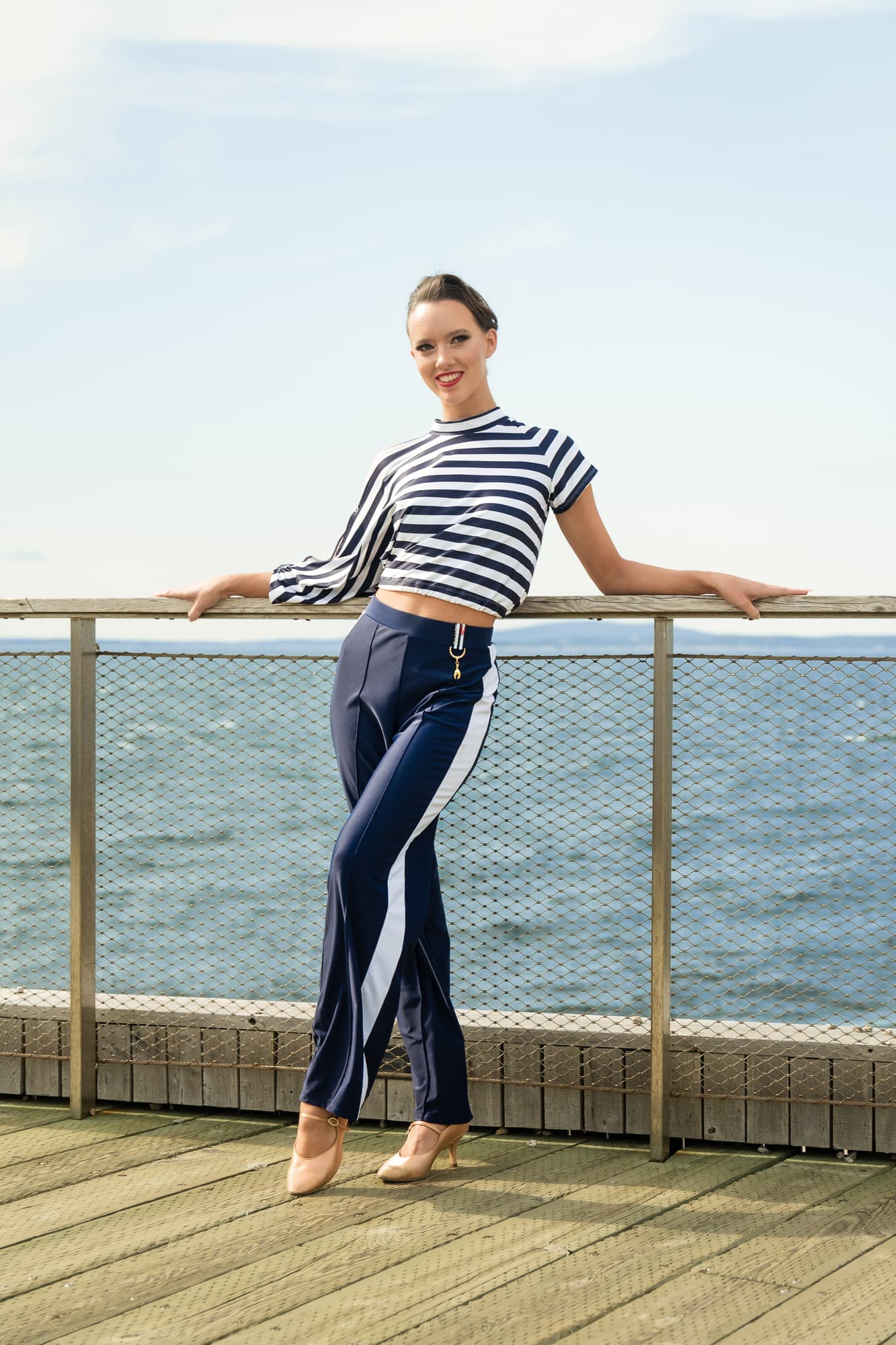 Drift Dance Top | Asymmetrical Cold Shoulder Top or Throw with Back Slit