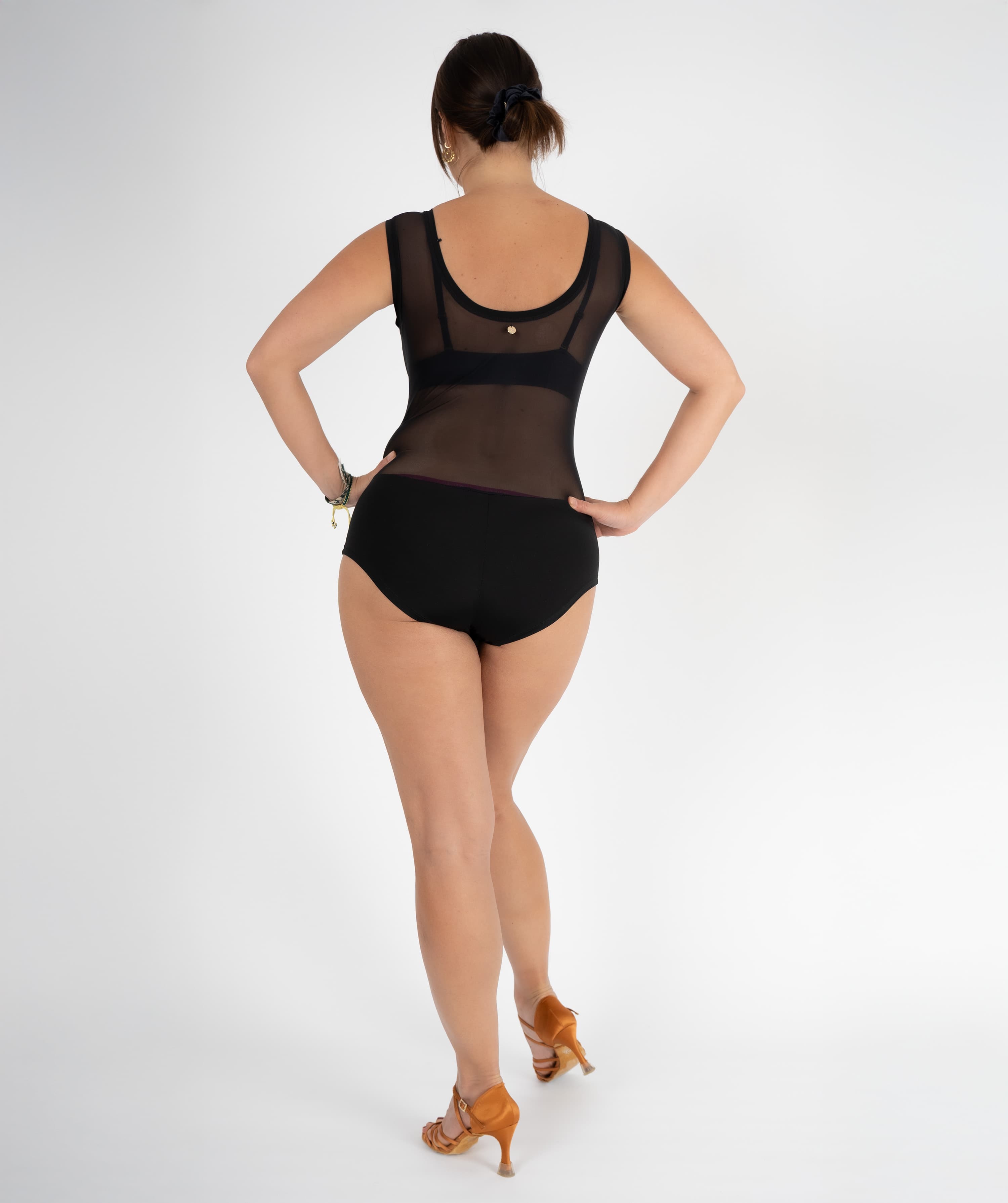 Basic Light Leotard | Sleeveless Dance Bodysuit with Snap Closure