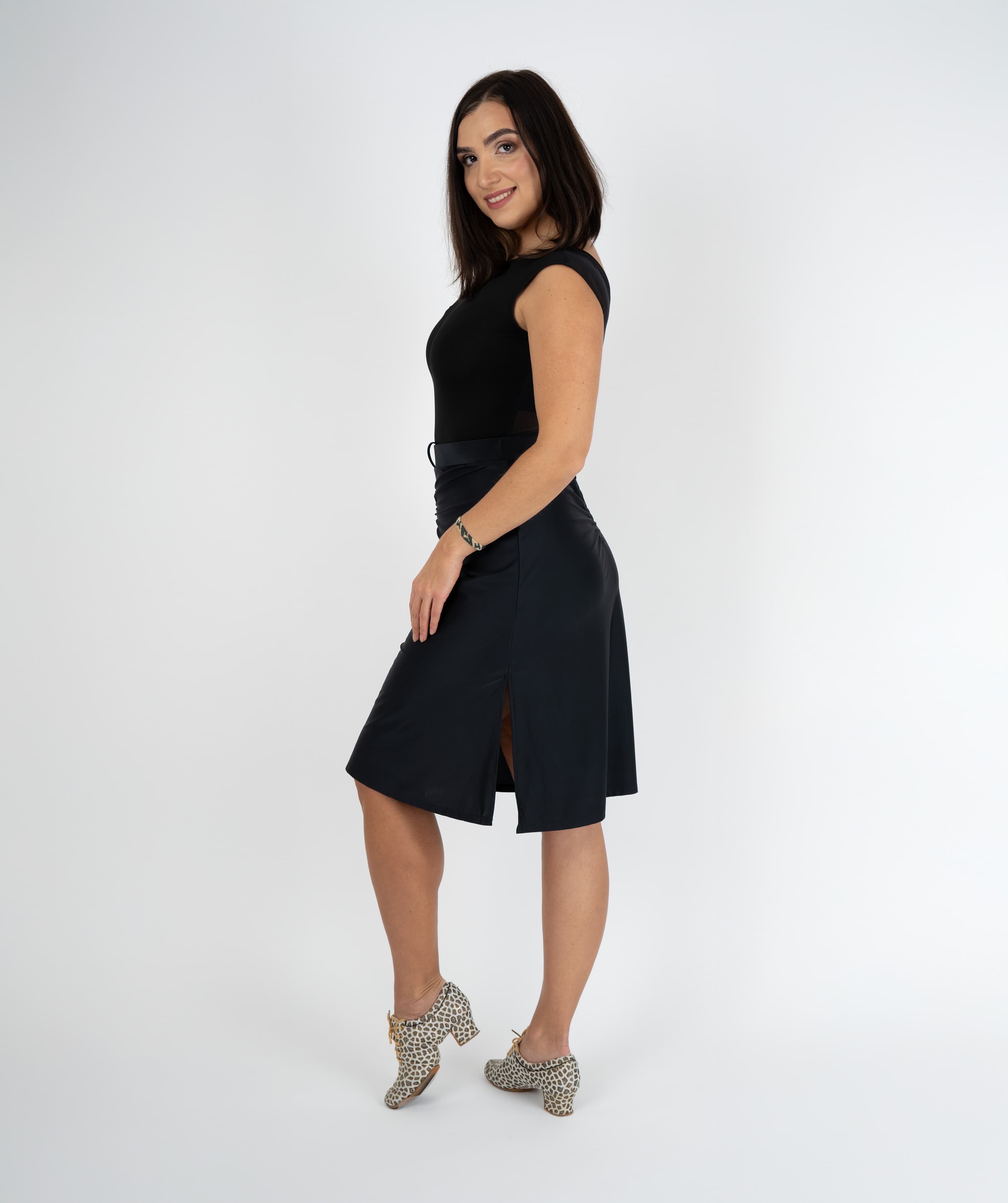 Basic Light Leotard | Sleeveless Dance Bodysuit with Snap Closure