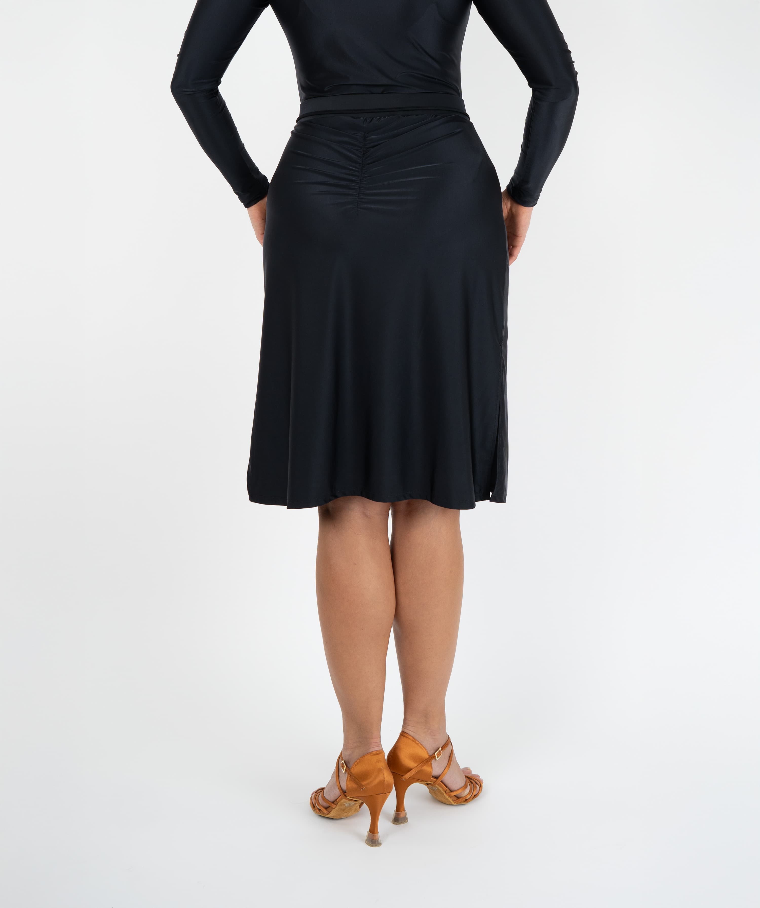 Whip Latin Skirt | Slip Skirt with Side Slits